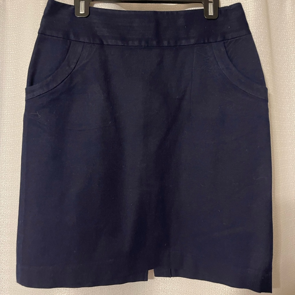Banana Republic Navy Pencil Skirt